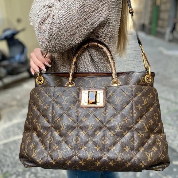 Louis Vuitton Limited Edition Exotique Python Monogram Etoile Tote Travel Bag GM - Picture 12 of 12